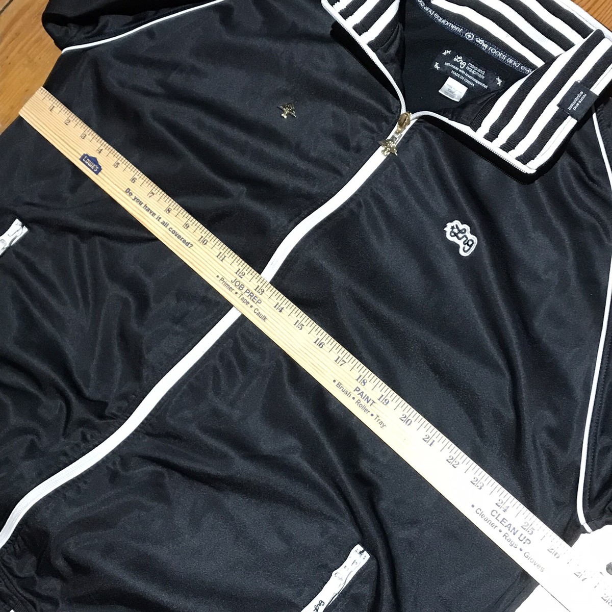 Lrg Roots and Equipment Track Suit Masters Full Zip Striped