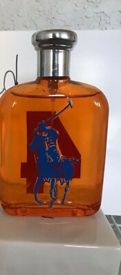 Polo Big Pony # 4 Orange By RALPH LAUREN for Men Cologne 4.2