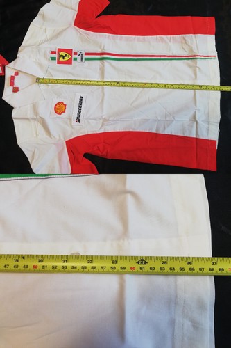 Ferrari Puma Men's White Short Sleeve Shirt Team 2007 Size M - Picture 21 of 23