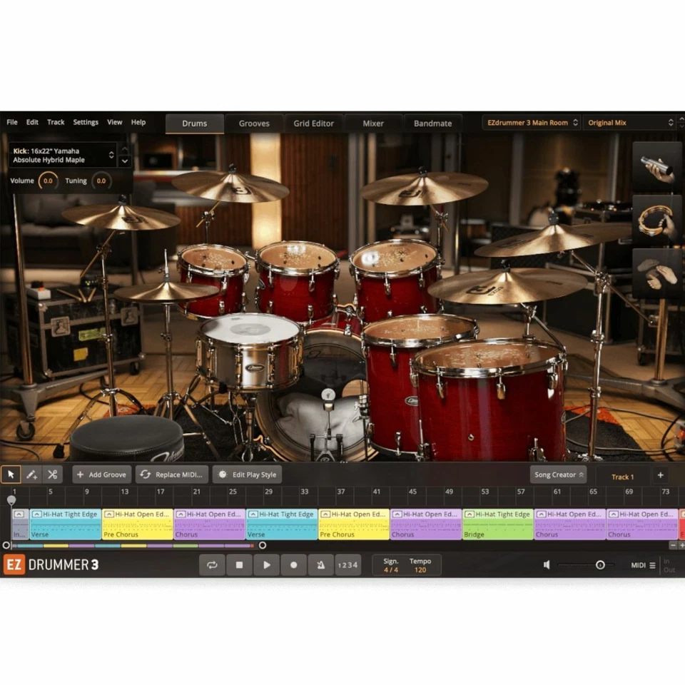 TOONTRACK Upgrade auf EZ Drummer 3 Serial (Download) - Bild 2 von 2