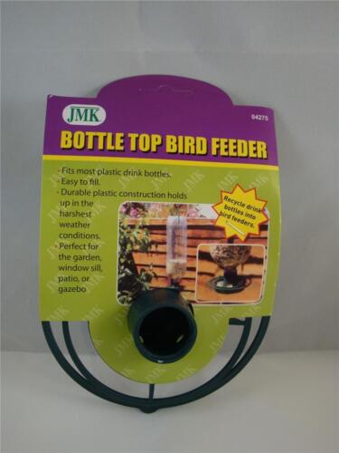 Hanging Soda Bottle Top Wild Bird Feeder Green Feeder Kit New - 第 1/1 張圖片