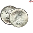 Mid-1920's Peace Silver Dollar Coin - Extra Fine Condition, Handpicked Quality