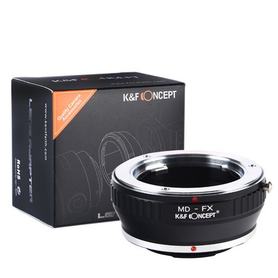 K&F Concept Objektiv Adapterring für Minolta MD Objektiv auf Fujifilm FX Kamera