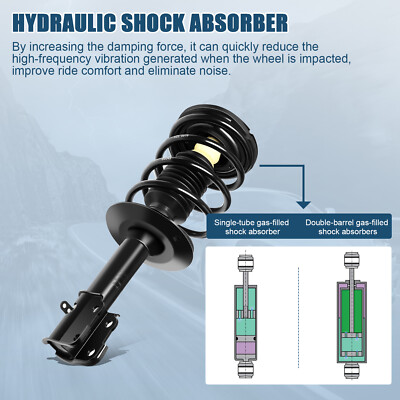 For 2001-2010 Chrysler PT Cruiser 2.4L Front Complete Strut