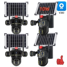 6MP HD WiFi Camara De Seguridad Solar Para Exterior Inalambricas Vision Nocturna