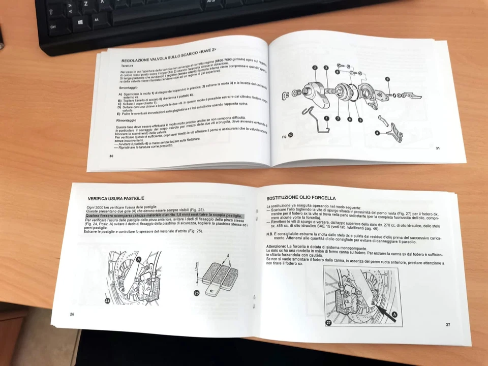 Libretto uso e manutenzione Aprilia Red Rose 125 - Immagine 2 di 3