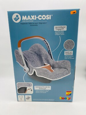 Smoby Maxi Cosi Puppensitz Auto Sitz für Puppen Kinder Mädchen - Neu + OVP