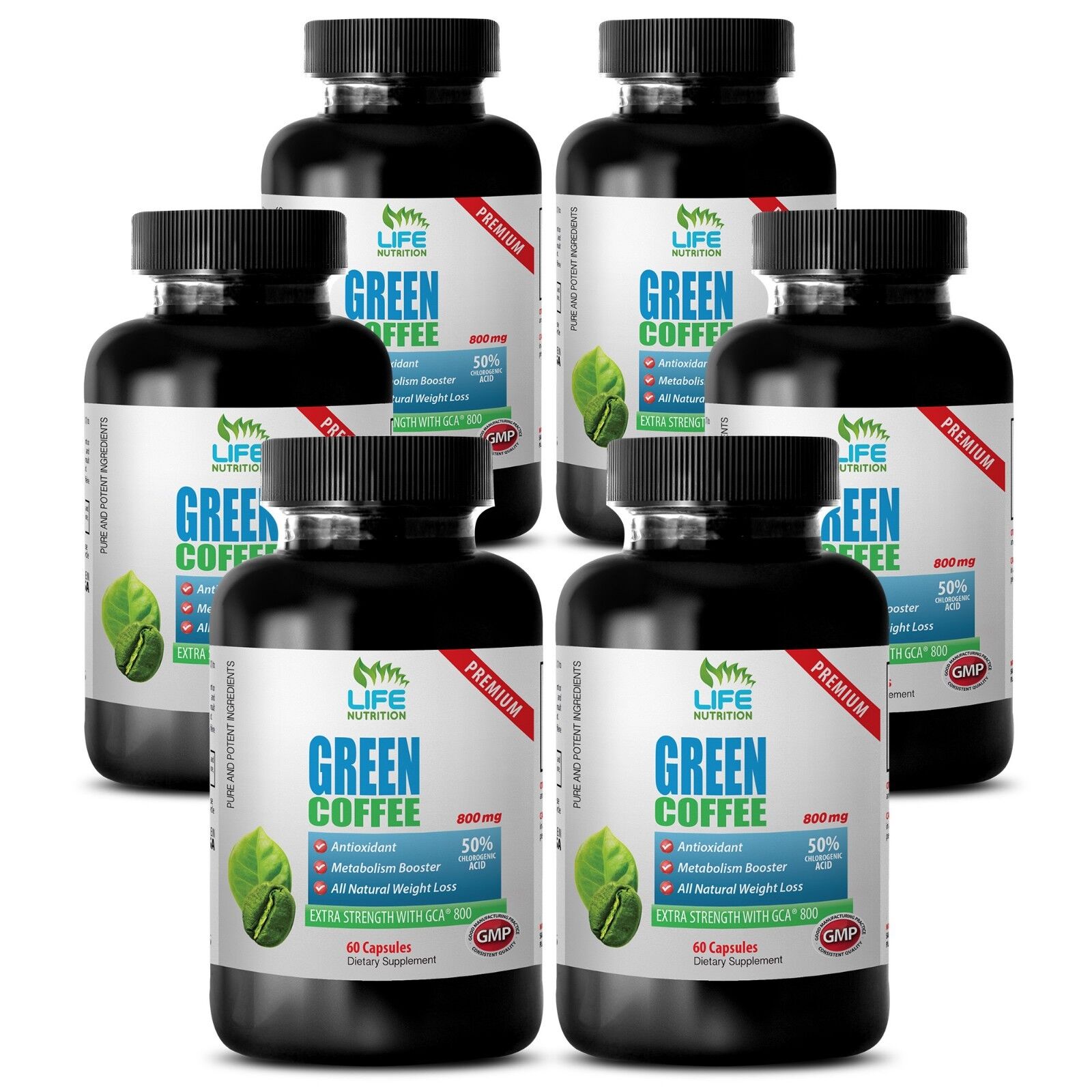 weight loss - Green Coffee Extract GCA 800mg - Fat Burner For Wo