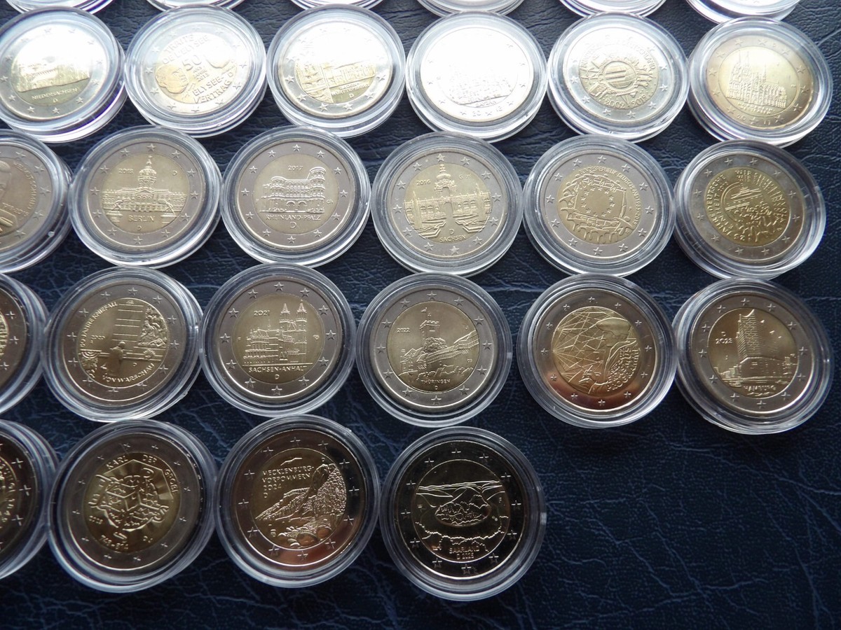 2ユーロ ドイツ連邦共和国 ドイツ記念コイン 2006 - 2025 UNC BU プルーフセレクション 2ユーロ