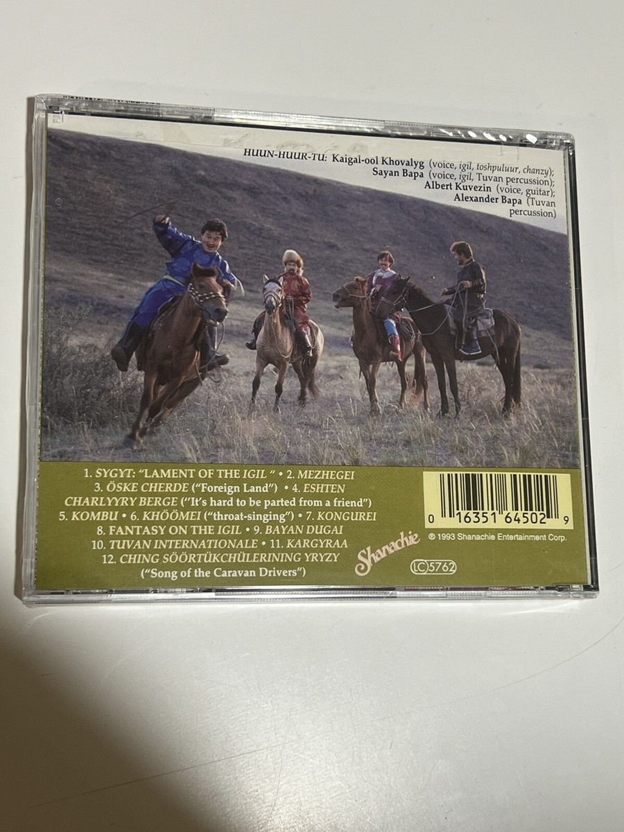 Huun-Huur-Tu : 60 Horses in My Herd: Old Songs and Tune CD New! | eBay