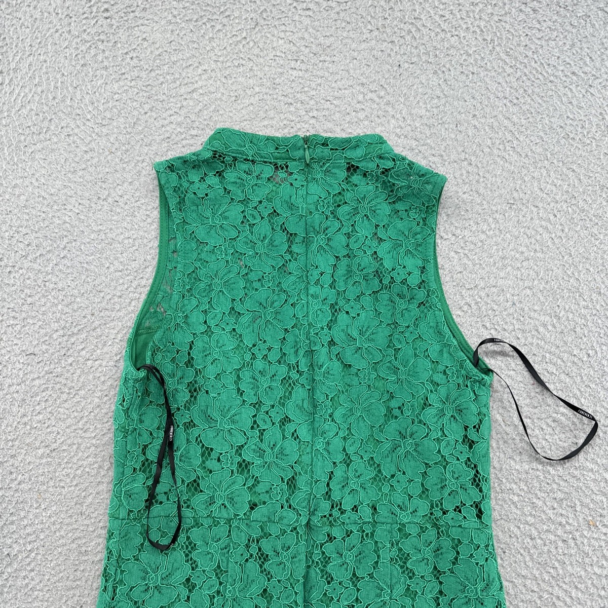 forever 21 green lace dress Forever 21 Mint Green Lace Fit & Flare Dress Size Small Sleeveless V Back