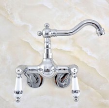 Kitchen Wet Bar Bathroom Vessel Sink Faucet Chrome - Adjusts From 3-3/8" fqg202