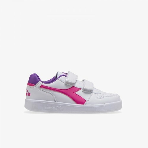 DIADORA SCARPE GINNASTICA BAMBINA PLAYGROUND PS BIANCO VIOLA | eBay