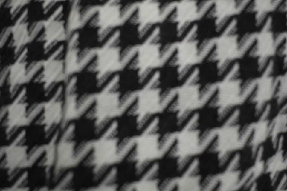 Pantalones plisados Generra para mujer blancos y negros de algodón con botones y cremallera frontal talla 7 Foto 4 de 4