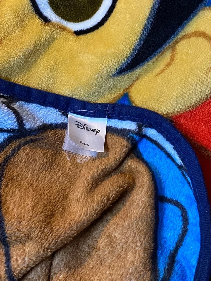 Manta de felpa M3 vintage de Disney Jr JAKE y los piratas de los Países Bajos 50x60 Foto 3 de 3