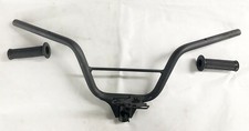 USED HONDA 50 RUCKUS HANDLEBAR WITH GRIPS OEM FLAT BLACK BARS