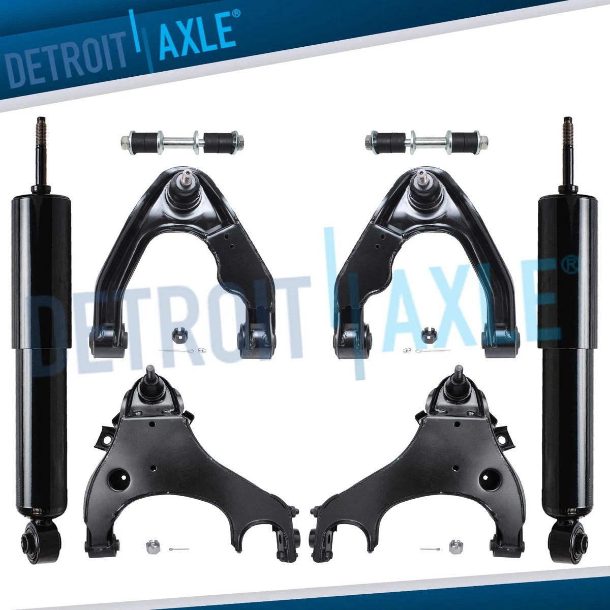 4WD Front Shock Absorbers Sway Bars for 2000 2001 2002 2003 2004 Nissan Xterra 4WD Front Shock Absorbers Sway Bars for 2000 2001 2002 2003 2004 Nissan Xterra
