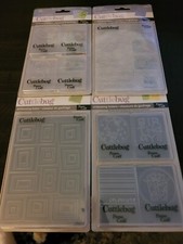 Set of 4 Provo Craft embossing folders. NEW/Sealed. LOOK