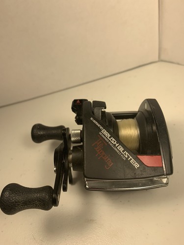 VTG SHIMANO BANTAM BRUSH BUSTER FLIPPING REEL MODEL 10 PLUS - Picture 3 of 6