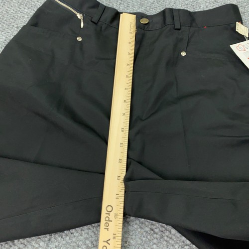 Vintage PS Gitano Jeans Womens Size 16 Black Tapered High-Rise Mom 80s NWT - Picture 7 of 15