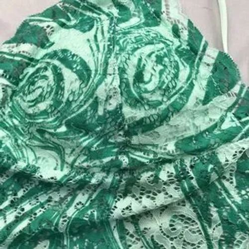 New True by Rue21 Light & Dark Green Tie Dye Swirl Bralette Cute Size XL Teens - Picture 2 of 12