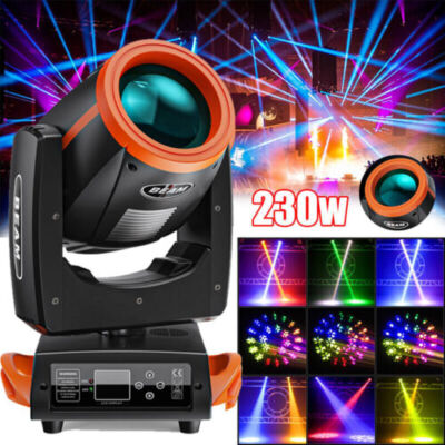 230W Zoom 7R 24 Prism Moving Head Light Rainbow Effect Beam GOBO Stage Light DMX