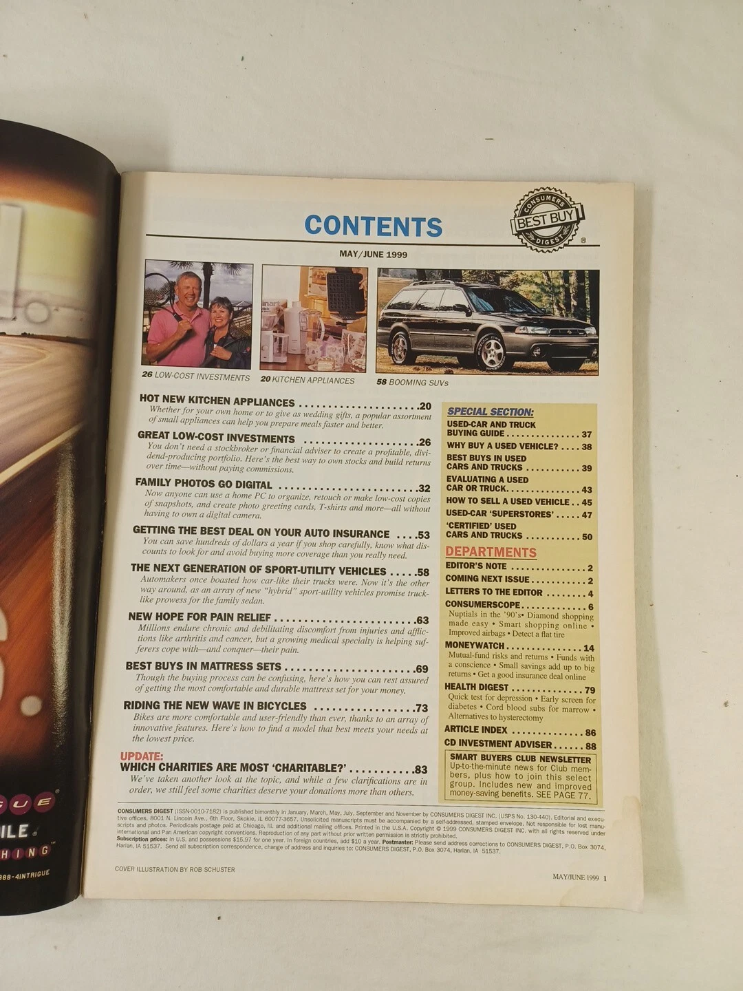  consumers digest magazine used cars buying guide 
