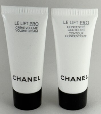 CHANEL LE LIFT PRO Cream & Concentrate  5ml .17fl oz x 2 SAMPLE TUBES