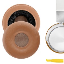 Geekria Replacement Ear Pads for AKG Y40 Y45 Y45BT Headphones (Brown)