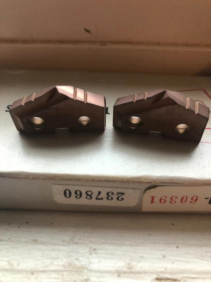 "Inserto de taladro de carburo Allied Machine n.º 2 GEN2 T-A C2 AM200 cantidad 2 4C22H-1,109""" Foto 3 de 3