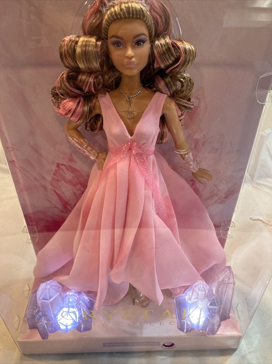 Barbie Crystal Fantasy Collection Rose Quartz Mattel Member Exclusive 🌸