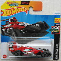 Hot Wheels Hw-4-Trac Rot Hw Race Day Neu/Ovp Rennwagen Spielzeugauto Mattel Auto