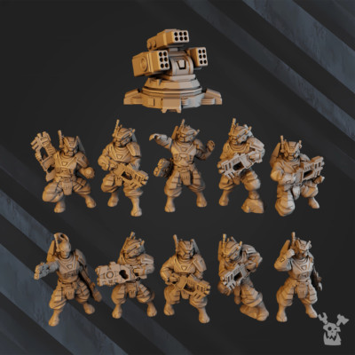 Midnight Sun Covenant Breakout Team - DakkaDakka Store/Sci-Fi/Tabletop Miniatur