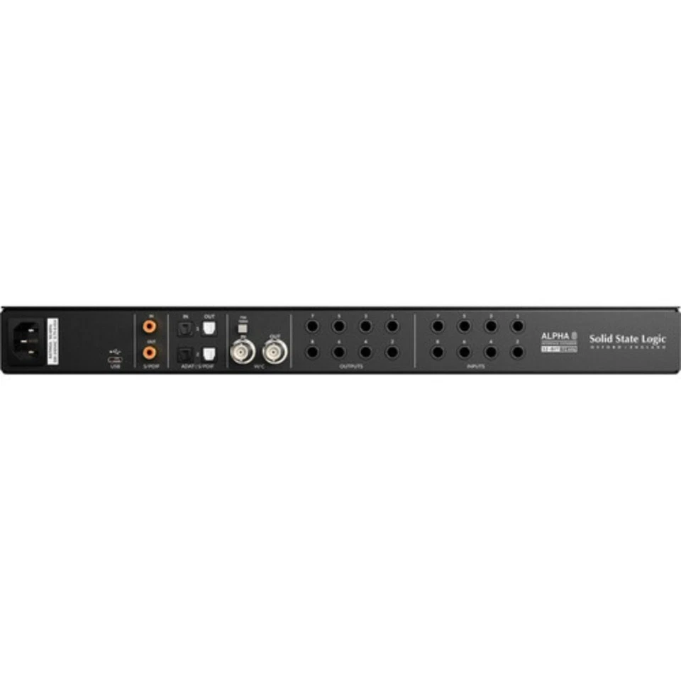 Solid State Logic ALPHA 8 AD/DA Converter/Expander and USB-C Audio Interface - Image 4 of 4