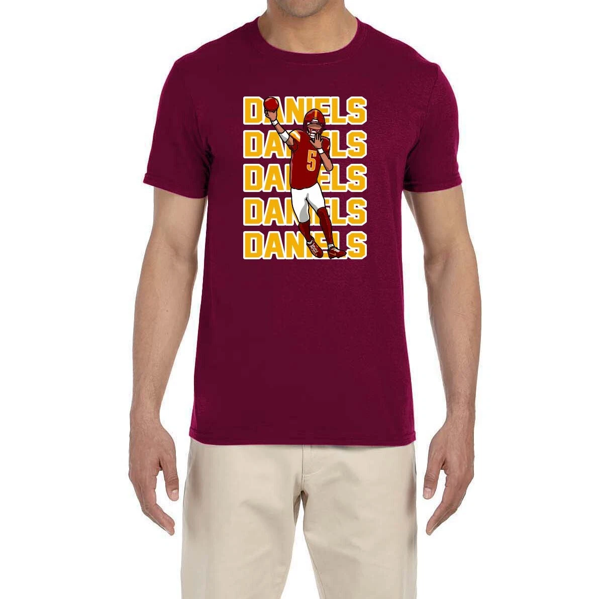 Jayden Daniels Text Pic T-Shirt