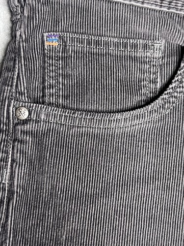 Pantalones rectos de pana Patagonia para hombre 35 grises revestidos de hierro algodón orgánico - Imagen 7 de 13