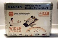 Belkin F5D8000 Pre-N Desktop Network 802.11g/b Wireless Adapter