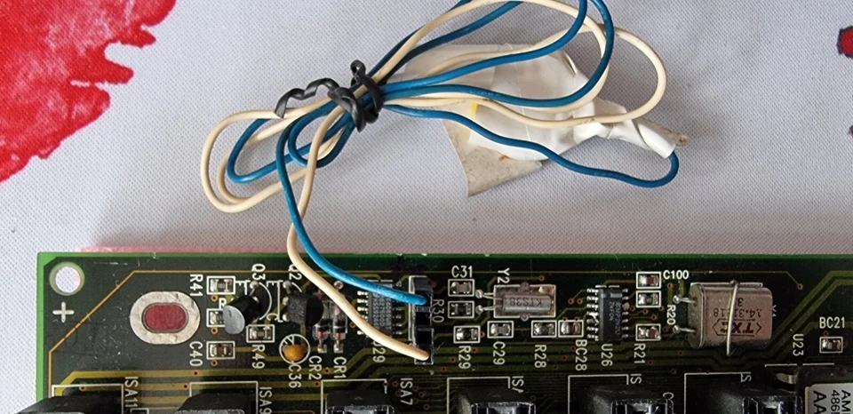 ECS FX-3000 Mainboard & 486DX2-66 CPU & 16 MB RAM - Bild 3 von 4