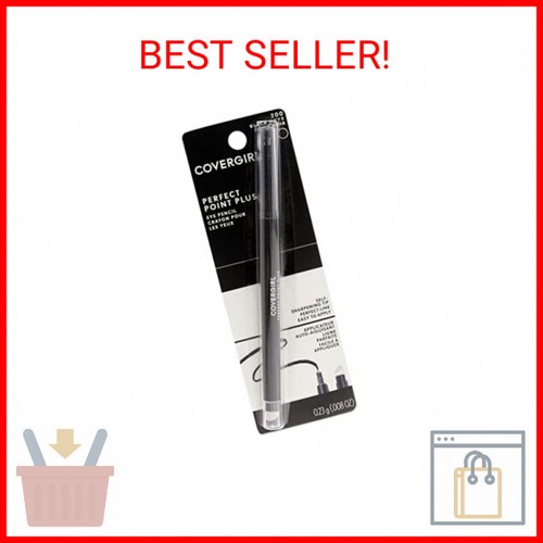COVERGIRL Perfect Point Plus Eyeliner Pencil, Black Onyx Pack of 1, Long-Lasting