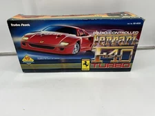 Radio Shack Radio Controlled Ferrari F-40 Turbo RED TESTED and WORKING!