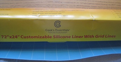 72  x 24  Silicone Liner w/ Grid Lines Customizable 72x24  Cook s Essentials