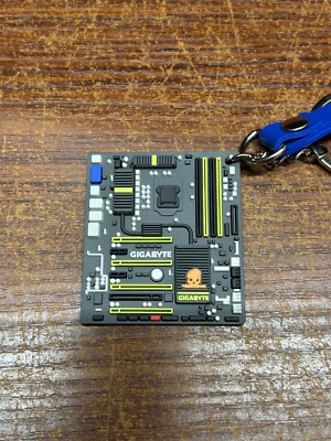 PC Builder Gift Keychain Motherboard Gaming PC Chain