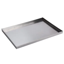 Stainless Steel Replacement Dog Crate Floor Pan for Feeding Bowl Leakproof