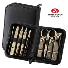 777 THREE SEVEN Nail Clippers Gift Travel Manicure Set Kit 800BG MADE IN KOREA