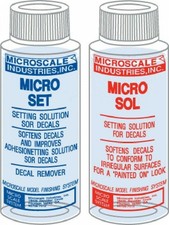 Decal Setting Solution-Micro Scale Micro Sol 102 + Set 101 Small 