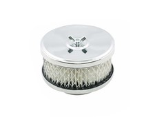 Mr. Gasket 4354 Air Cleaner - Deep Dish - 4 Inch X 2 Inch - Chrome Mr. Gasket 4354 Air Cleaner - Deep Dish - 4 Inch X 2 Inch - Chrome