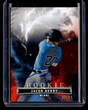 2023 Panini Chronicles #OPS-JB Jacob Berry Origins Rookie Red #/99