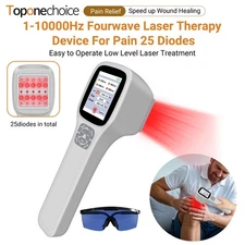 FourWave Laser Therapy Device Red Light Therapy for Home Pain Relief for Human