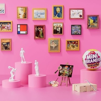 *UPDATED 6/3* ZURU Mini Brands Create Masterpieces Series 1 ~ You Pick Mini Art