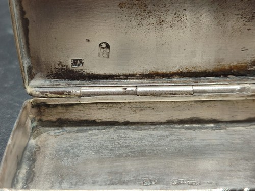 Antica tabacchiera argento russo, Silver russian tobacco box - Foto 3 di 13